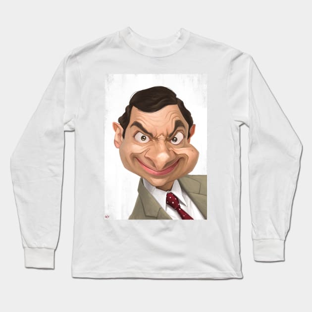 Mr. Bean Long Sleeve T-Shirt by metmangindaan